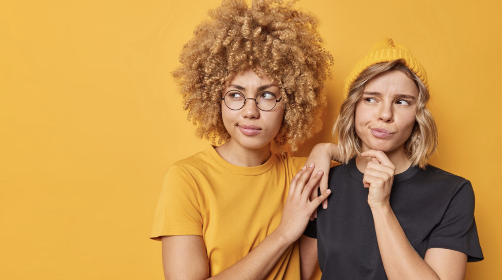 Human curiosity about others’ private lives represented through thoughtful observation and hidden interest